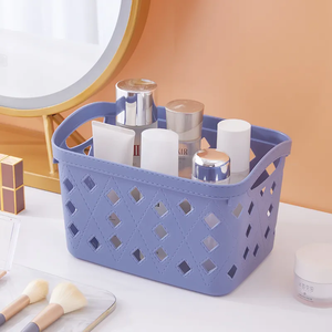 YHYP Cesta Organizadora <span class=keywords><strong>de</strong></span> Plástico Multiusos, Económica, Estable y Elegante, con Asas, Plegable, Apta para <span class=keywords><strong>Lavavajillas</strong></span>, Capacidad <span class=keywords><strong>de</strong></span> 1-3L - Product Image 3