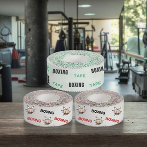 Cinta Adhesiva para <span class=keywords><strong>Boxeo</strong></span>, 2.5cm X 13.7m, Cinta Deportiva Blanca, Cinta Rígida de Óxido de Zinc para Entrenamiento Deportivo de MMA, Muay Thai y <span class=keywords><strong>Boxeo</strong></span> - Product Image 5