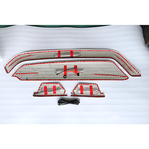 Estribo Lateral para Minibús, Placa Protectora de Acero Inoxidable con LED para HIACE 2008-2018, Kit de Decoración para Estribo de Coche - Product Image 4