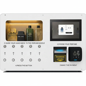 Distributeur automatique de remplissage de pulvérisation de parfum au détail <span class=keywords><strong>moins</strong></span> <span class=keywords><strong>cher</strong></span> accepte les paiements de pièces de billets de carte avec SDK & QR Code & Token System - Product Image 6