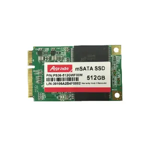 Hızlı teslimat mSATA SSD 4GB 512GB endüstriyel mSATA SSD