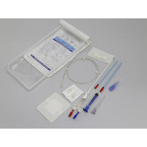 अस्पताल चिकित्सा डिस्पोजेबल एचसी चिकित्सा डिस्पोजेबल डबल ल्यूमेन हेमोडायलिसिस कैथेटर किट - Product Image 1
