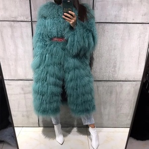 Autunno nuove donne eleganti Mongolia cappotto di pelliccia di pecora <span class=keywords><strong>giacca</strong></span> di pelliccia da donna - Product Image 5