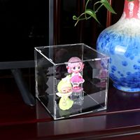 Vitrine en acrylique transparente polie Meijie pour objets de collection, figurines, écologique, 15x15x15 cm, simplicité moderne, maison