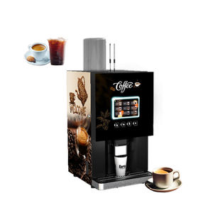 Máquina Expendedora de café Espresso multifunción Bean to Cup 24 horas automática para tarjeta QR de metro y Hospital - Product Image 5