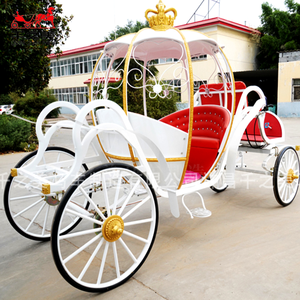 Fabricant <span class=keywords><strong>de</strong></span> chariots électriques modernes sans chevaux, modèle Citrouille <span class=keywords><strong>de</strong></span> Cendrillon, blanc - Product Image 2