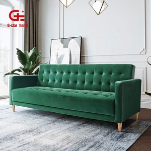 Gstar Home Furniture Canapé-lit en tissu <span class=keywords><strong>Prix</strong></span> d'usine pour le salon Canapé-lit pliable à cadre en bois - Product Image 1
