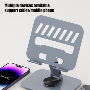 มาใหม่โต๊ะตั้งแล็ปท็อปแบบพับได้สำหรับ <span class=keywords><strong>iPad</strong></span> สำหรับ iPhone PC ขายส่ง<span class=keywords><strong>ราคา</strong></span>สำหรับ Apple iphones - Product Image 5