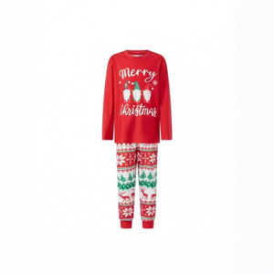 Piyama Natal lengan panjang untuk keluarga, piyama rumah merah panjang, piyama Natal yang cocok untuk keluarga - Product Image 3