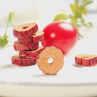 Factory Outlet Fd Droog Fruit Knapperige Gevriesdroogde Rode Dadelplakjes Zoete Schil Plakjes Water Geconserveerde Smaak Klaar Eten Bulkverpakking