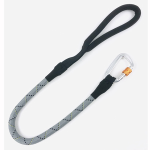 Commercio all'ingrosso OEM Durevole 6ft Lunga Consuetudine di Nylon Del Cane Riflettente Corda del cavo del guinzaglio con Clip di Bloccaggio Sicuro Moschettone - Product Image 2