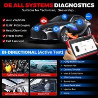 Mejor Precio KINGBOLEN K8 PRO Herramienta de Diagnóstico de Sistemas, Escáner OBD2 Bidireccional CAN-FD, 34 Funciones de Reinicio, Codificación ECU
