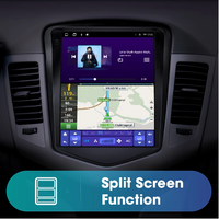 Pour Chevrolet Cruze 2008-2014 Carplay Android 11 autoradio multimédia lecteur vidéo unité principale stéréo 2Din haut-parleur