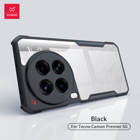 Xundd pour Tecno Camon 30 Premier 5G coque arrière coque antichoc PC + TPU caméra transparente housse de protection pour téléphone