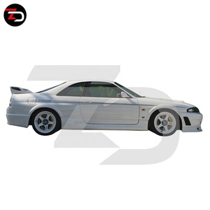 Mejor <span class=keywords><strong>precio</strong></span> 400R Kit de carrocería Parachoques delantero Faldones laterales Parachoques trasero para Skyline R33 <span class=keywords><strong>GTR</strong></span> 2 Door Coupe 1998-2008 Modelo - Product Image 2