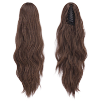 Queue de cheval à cordon en cheveux humains vierges bruts de qualité supérieure, extensions de cheveux humains blond platine pour usage quotidien au bureau