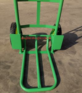 Carro de mano de entrega de <span class=keywords><strong>100kg</strong></span>, camión de saco de mano plegable con dos ruedas sólidas, carros de herramientas para un transporte conveniente - Product Image 5