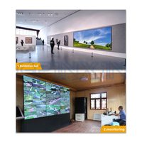 Pantalla LED Impermeable para Interiores, Blanca Mate, a Todo Color, 1920x1080, con Pantalla Publicitaria Programable para Comercios y Centros Comerciales