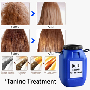 Traitement à la kératine <span class=keywords><strong>Tanino</strong></span> Plastia de marque privée pour cheveux Traitement à la kératine pour cheveux abîmés Traitement brésilien à la kératine protéinée - Product Image 5
