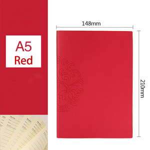 Carnet <span class=keywords><strong>de</strong></span> notes à couverture rigide en cuir PU avec Logo imprimé A5, fabricant professionnel - Product Image 6