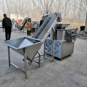 Industria automatico di patate peeling macchina peeler per frutta