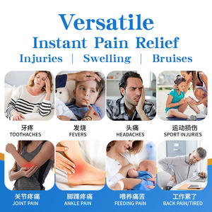 Vente en gros Sacs de glace réutilisables portables ronds imperméables en tissu consommables médicaux - Product Image 4