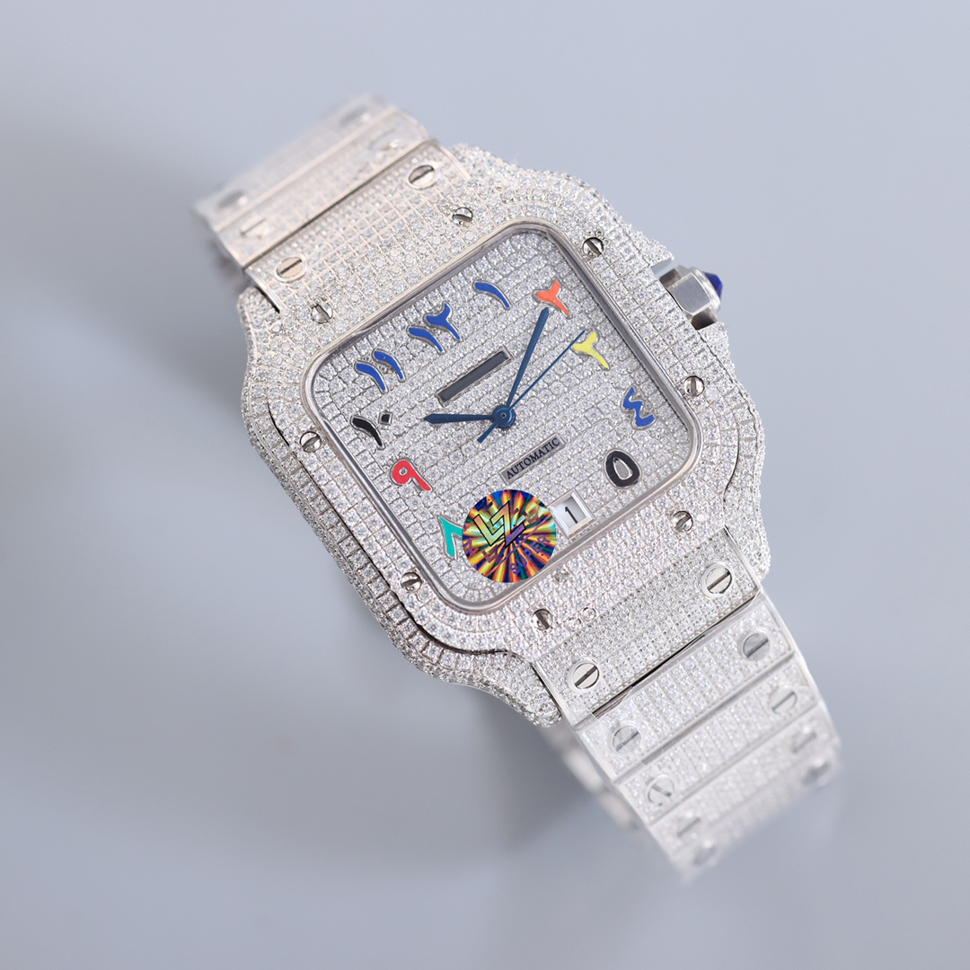 mossanite bezel rolex