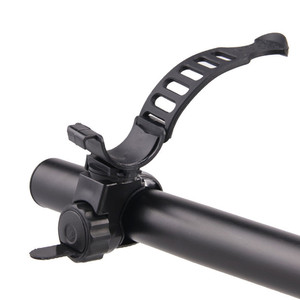 Support de phare de vélo en plastique noir, Clip de lampe de poche réglable pour le cyclisme, support de lumière LC-6 Dj23010 - Product Image 2