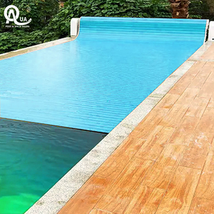 Couverture de piscine rectangulaire en PVC AQUA, résistante aux UV, automatique, pour usage extérieur - Product Image 5