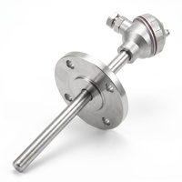 Thermomètre de surface à insertion WZP-130, haute pression, résistant à l'usure, type pipeline, résistance à la chaleur IP66