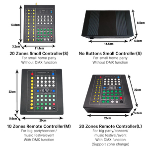Pour GFLAI Écologique NFC RGB Sans Fil LED DMX Bracelets Concert Décor Night Club <span class=keywords><strong>Accessoires</strong></span> avec RFID Radio Télécommande - Product Image 5
