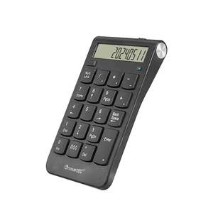 Phong cách mới 2.4G không dây số bàn phím LCD hiển thị 250mAh pin có thể sạc lại máy tính Bàn phím cho máy tính xách tay siêu thị - Product Image 4