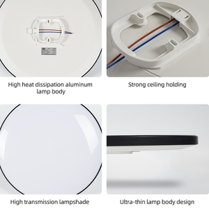 MELINZ Đèn Trần LED Hình Tròn Vuông Màu Trắng 18W 25W 36W 72W Lắp Đặt Theo Yêu Cầu Chất Lượng Cao - Product Image 6