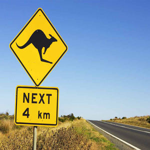 تطبيق الطريق السريع لوحة الطريق الألومنيوم مع القطب لإدارة حركة المرور - Product Image 6