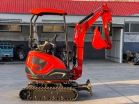 Mini-excavatrice de génie civil européen avec auvent imperméable, mini-excavatrice de 2,5 tonnes, petite pelle sur chenilles