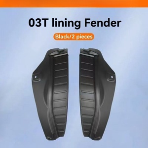 Chất lượng cao ABS nhựa phía trước và phía sau giật gân mudguards cho <span class=keywords><strong>Chery</strong></span> iCar 03 xe phụ tùng ô tô Chắn Bùn - Product Image 3