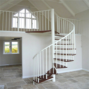 <span class=keywords><strong>Poteau</strong></span> <span class=keywords><strong>de</strong></span> support central pour escalier en colimaçon Prima, structure en acier durable, marches en <span class=keywords><strong>bois</strong></span>, sur mesure pour villa, duplex ou bâtiment <span class=keywords><strong>à</strong></span> petit espace - Product Image 1