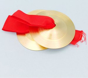Wholesale Orff Adult Copper Cymbals 9cm OEM <b>Musical</b> <b>Instruments</b> Yangko Play Children's Performance Props - Product Image 5