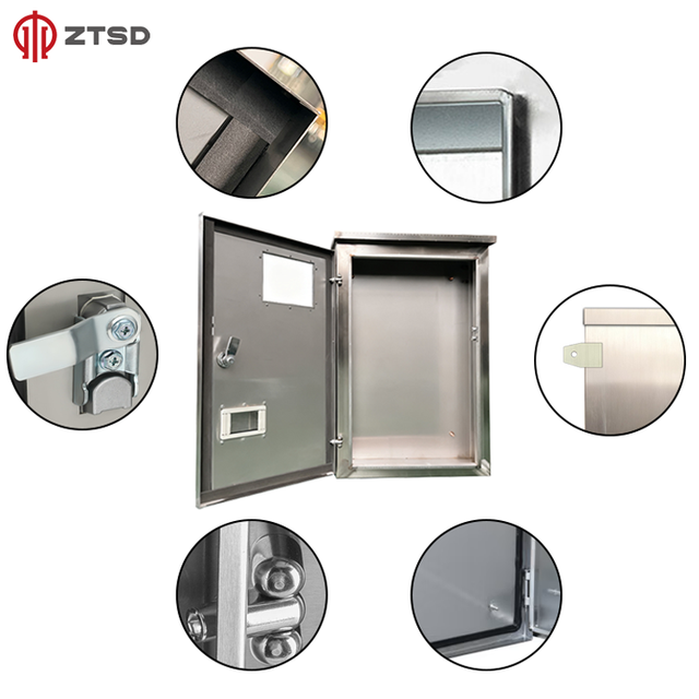 High Quality Stainless Steel Box 250x300 300x400 400x500 Lockable Cabinet Electrical Box Electronic & Instrument Enclosures