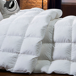 Edredón de calidad de 5 estrellas para Hotel, edredón con plumas de ganso, tamaño Queen y King, color blanco - Product Image 6