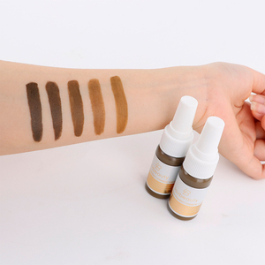 หมึกสักถาวร 15 มล. 5 สี สำหรับสักคิ้วและปาก - Product Image 5