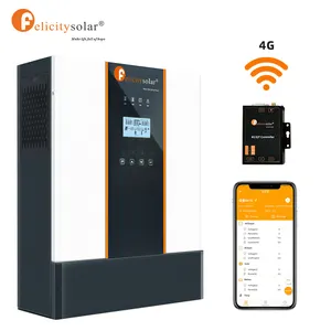 Mppt Hybrid Solar Inverters Felicity Solar Hybrid Inverter 5kw 5kva 48v Off Grid Built-in Solar Mppt Charge Controller For Home Appliances And Personal