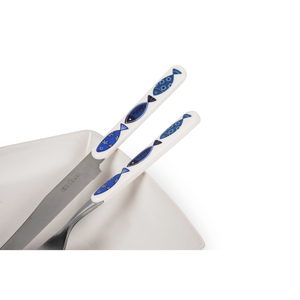 Service de table de luxe Excelsa 24 pièces multicolore, couverts en acier Ocean, comprenant couteau, fourchette, cuillère pour la maison, les hôtels et le camping - Product Image 4