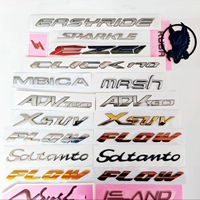 Autocollant de luxe étiquette étanche voiture PVC autocollants Logo personnalisé