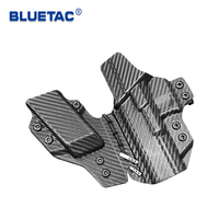 Bluetac Nouvelle Version Étui Tactique IWB pour Arme avec Pochette de Chargeur Intégrée Combo Holster de Ceinture en Fibre de Carbone
