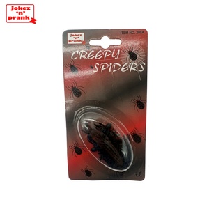 Juguetes de arañas de plástico espeluznantes para la diversión de la fiesta de Halloween, unisex, de 5 a 7 años, juego de juguetes clásicos - Product Image 4
