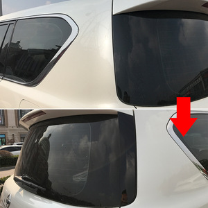Alerón Trasero para Nissan Patrol Y62, Fibra de Carbono Texturizada, Negro Piano, ABS, Estilo Ducktail, 2010+ - Product Image 5