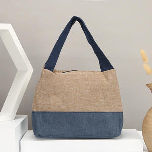 Nouveau sac à main multi-usages pour femmes, grand sac fourre-tout en toile, sac à bandoulière, porte-boîte à lunch, petits sacs pour maman - Product Image 1
