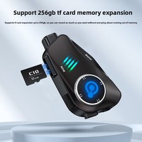 Casque de moto Q28 avec caméra HD 1080P et interphone 500M, étanche IPX6 pour les motards
