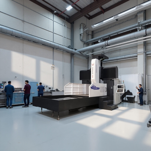 Heavy Duty 3 Axis <span class=keywords><strong>Siemens</strong></span> CNC BT50 Gantry Fresadora para Latão Componentes Aeroespaciais com Troca de Ferramentas Automático e CE - Product Image 1